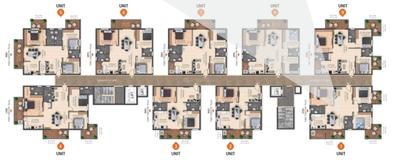 Project Image of 1296.0 - 2041.0 Sq.ft 2 BHK Apartment for buy in Fountain Park