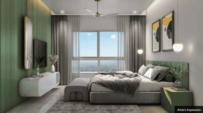 Project Image of 742.49 - 787.9 Sq.ft 2 BHK Apartment for buy in K Raheja Sterling