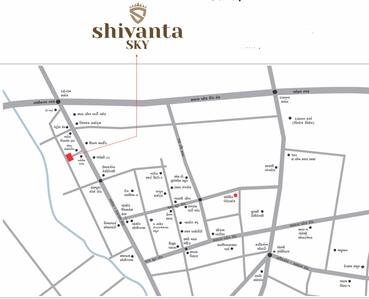 Project Image of 641.96 - 722.8 Sq.ft 3 BHK Apartment for buy in Shiv Shivanta Sky