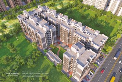 BT Vrundavan Residency Elevation 2