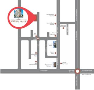 Project Image of 562.0 - 600.0 Sq.ft 2 BHK Apartment for buy in Nageshwar Pride
