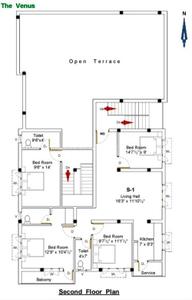 Project Image of 812.0 - 1192.0 Sq.ft 2 BHK Apartment for buy in Ourhomes The Venus