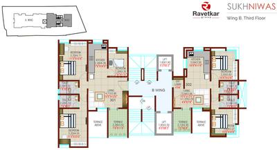 Project Image of 692.0 - 1173.0 Sq.ft 2 BHK Apartment for buy in Ravetkar Sukhniwas