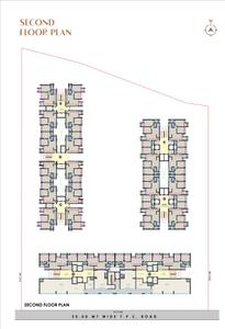 Project Image of 638.62 - 1124.29 Sq.ft 2 BHK Apartment for buy in K B Royal Luminous