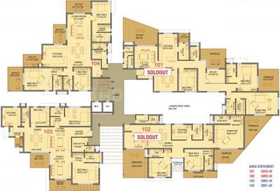 Project Image of 2799.0 - 5222.0 Sq.ft 3 BHK Apartment for buy in Petra Apartments