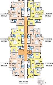 Project Image of 1009.0 - 1266.0 Sq.ft 2 BHK Apartment for buy in DABC Euphorbia Phase V