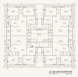 Project Image of 941.73 - 1024.19 Sq.ft 3 BHK Apartment for buy in BLJ Silver Square