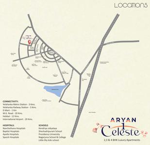 Project Image of 1630 Sq.ft 3 BHK Apartment / Flat for sale in Yelahanka for Rs. 18800000