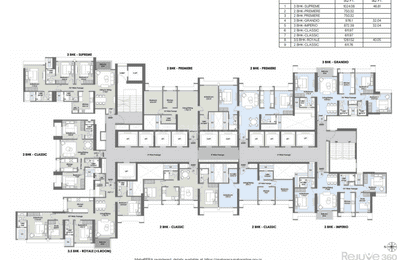Project Image of 610.0 - 1312.0 Sq.ft 2 BHK Apartment for buy in L And T Rejuve 360 Tower A