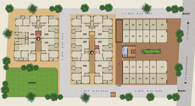 Project Image of 0.0 - 1265.0 Sq.ft 2 BHK Apartment for buy in Uma Mahalaxmi 1