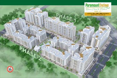 Project Image of 271.0 - 392.0 Sq.ft 1 BHK Apartment for buy in AV Paramount Enclave Bldg No 5A