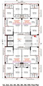 Project Image of 0.0 - 643.25 Sq.ft 3 BHK Apartment for buy in Shaival Aditya