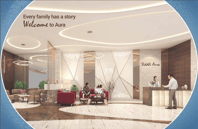 Project Image of 436.69 - 982.53 Sq.ft 1 BHK Apartment for buy in Siddhi Aura