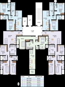 Project Image of 623.0 - 983.0 Sq.ft 2 BHK Apartment for buy in Multi Space Gaurav Galaxy