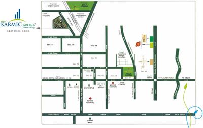Project Image of 585.0 - 2099.93 Sq.ft 1 BHK Apartment for buy in Sikka Karmic Greens