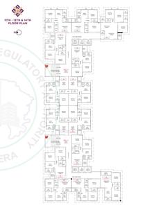 Project Image of 574.47 - 858.21 Sq.ft 2 BHK Apartment for buy in Rajvi Aashirvad Lavish