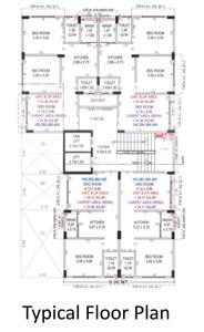 Project Image of 364.68 - 516.45 Sq.ft 1 BHK Apartment for buy in Shri Vraj Residency