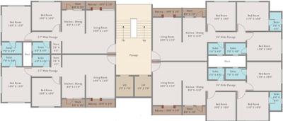 Project Image of 548.74 - 722.9 Sq.ft 2 BHK Apartment for buy in Icon Sunrise Residency