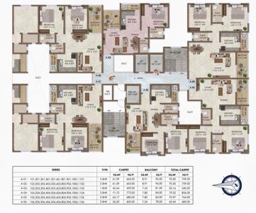 Project Image of 688.0 - 856.0 Sq.ft 2 BHK Apartment for buy in Sai Asspire