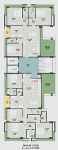 Project Image of 1052.17 - 1371.43 Sq.ft 3 BHK Apartment for buy in Rubiks Sattva Happiness