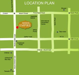 Project Image of 599.0 - 1326.0 Sq.ft 1 BHK Apartment for buy in Aksha Empire