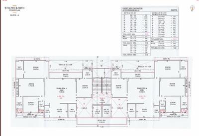 Project Image of 1639.34 - 1655.6 Sq.ft 4 BHK Apartment for buy in Keshav The Posh