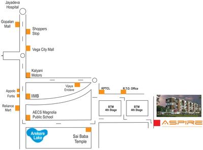 Project Image of 970.0 - 1375.0 Sq.ft 2 BHK Apartment for buy in TG Aspire