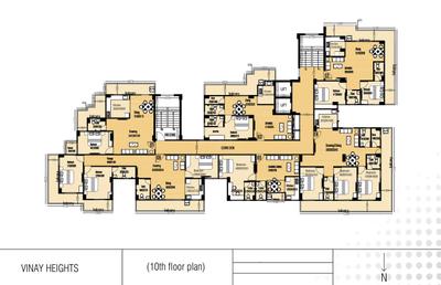 Project Image of 635.0 - 2003.0 Sq.ft 1 BHK Apartment for buy in Shrikanth Vinay Heights