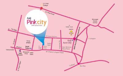 Project Image of 671.0 - 801.0 Sq.ft 2 BHK Apartment for buy in Aaiji Pink City