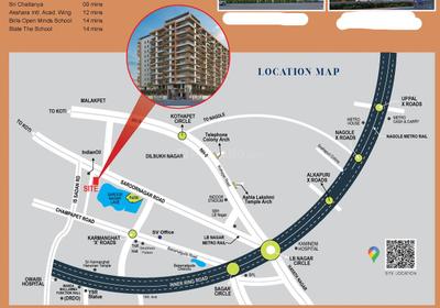 Project Image of 1305 Sq.ft 2 BHK Apartment / Flat for sale in Sayeedabad for Rs. 7100000