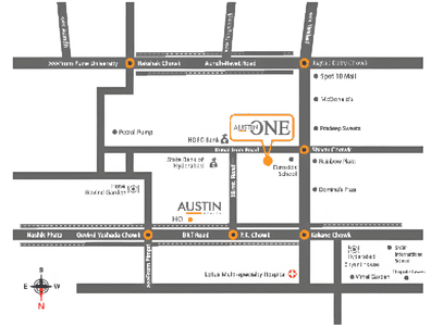 Project Image of 1059.0 - 1770.0 Sq.ft 2 BHK Apartment for buy in Austin One