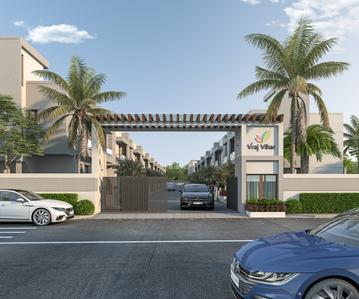Project Image of 669.52 - 860.57 Sq.ft 2 BHK Villa for buy in Vraj Vihar