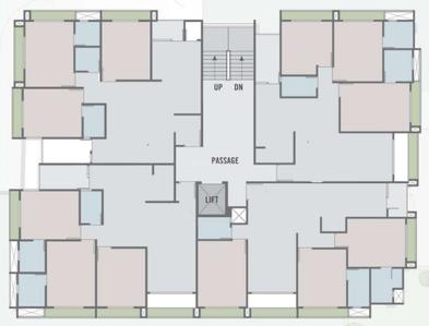 Project Image of 942.49 - 964.45 Sq.ft 3 BHK Apartment for buy in Rushant Shreeram Apartment