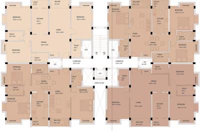Project Image of 1135.0 - 1580.0 Sq.ft 2 BHK Apartment for buy in Prince Greenwoods