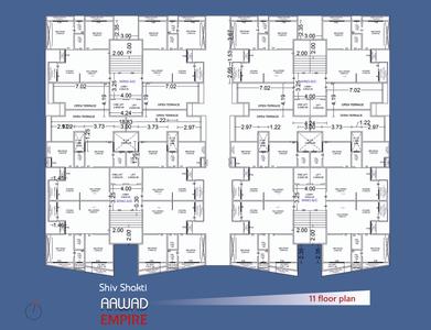 Project Image of 385.13 - 548.74 Sq.ft 1 BHK Apartment for buy in Shivshakti Aawad Empire