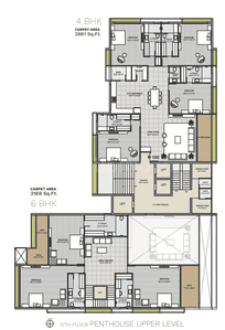 Project Image of 1911.0 - 6203.0 Sq.ft 3 BHK Apartment for buy in Avadh Ercole