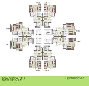 Project Image of 850.0 - 2450.0 Sq.ft 2 BHK Apartment for buy in Jaypee Kosmos