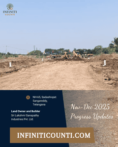 Project Image of 1539.0 - 2700.0 Sq.ft Residential Plot Plot for buy in Alekhya Infiniti Counti