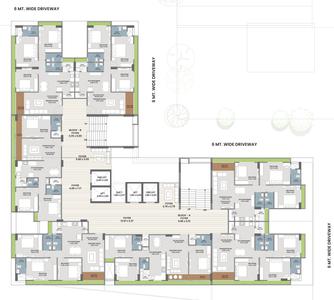 Project Image of 782.97 - 968.11 Sq.ft 3 BHK Apartment for buy in Sarvasva Abode