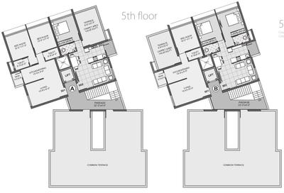 Project Image of 395.14 - 556.39 Sq.ft 2 BHK Apartment for buy in Ashirwad Square