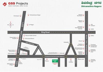 GSS Shivanethra Nagara Phase 2 Location Plan 1