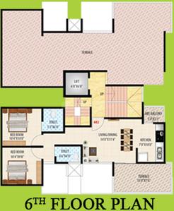 Project Image of 477.0 - 551.0 Sq.ft 2 BHK Apartment for buy in Sharon Eden Solitaire