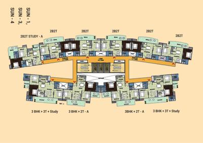 Project Image of 1595 Sq.ft 3 BHK Apartment / Flat for sale in Omicron III for Rs. 11000000