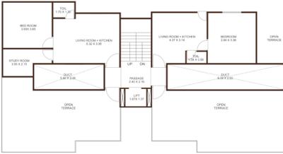 Project Image of 1015.0 - 2336.0 Sq.ft 2 BHK Apartment for buy in Ambica Heights