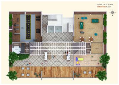 Project Image of 1273.75 - 1279.31 Sq.ft 3 BHK Apartment for buy in Anjaneya Ritz