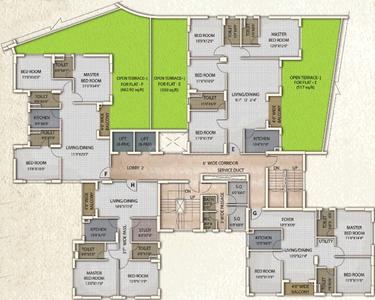 Project Image of 1063.0 - 2301.0 Sq.ft 2 BHK Apartment for buy in Oswal Orchard County