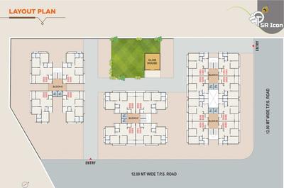 Project Image of 679.96 - 979.0 Sq.ft 2 BHK Apartment for buy in Yash Shree SR Icon