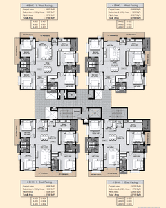 Project Image of 1083.0 - 2740.0 Sq.ft 3 BHK Apartment for buy in Invicon Navah
