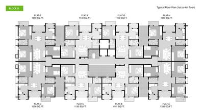 Project Image of 1070.0 - 1489.0 Sq.ft 2 BHK Apartment for buy in BBCL Ashraya