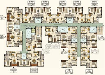 Project Image of 353.59 - 561.55 Sq.ft 1 BHK Apartment for buy in Akshaya Mann Vasanai